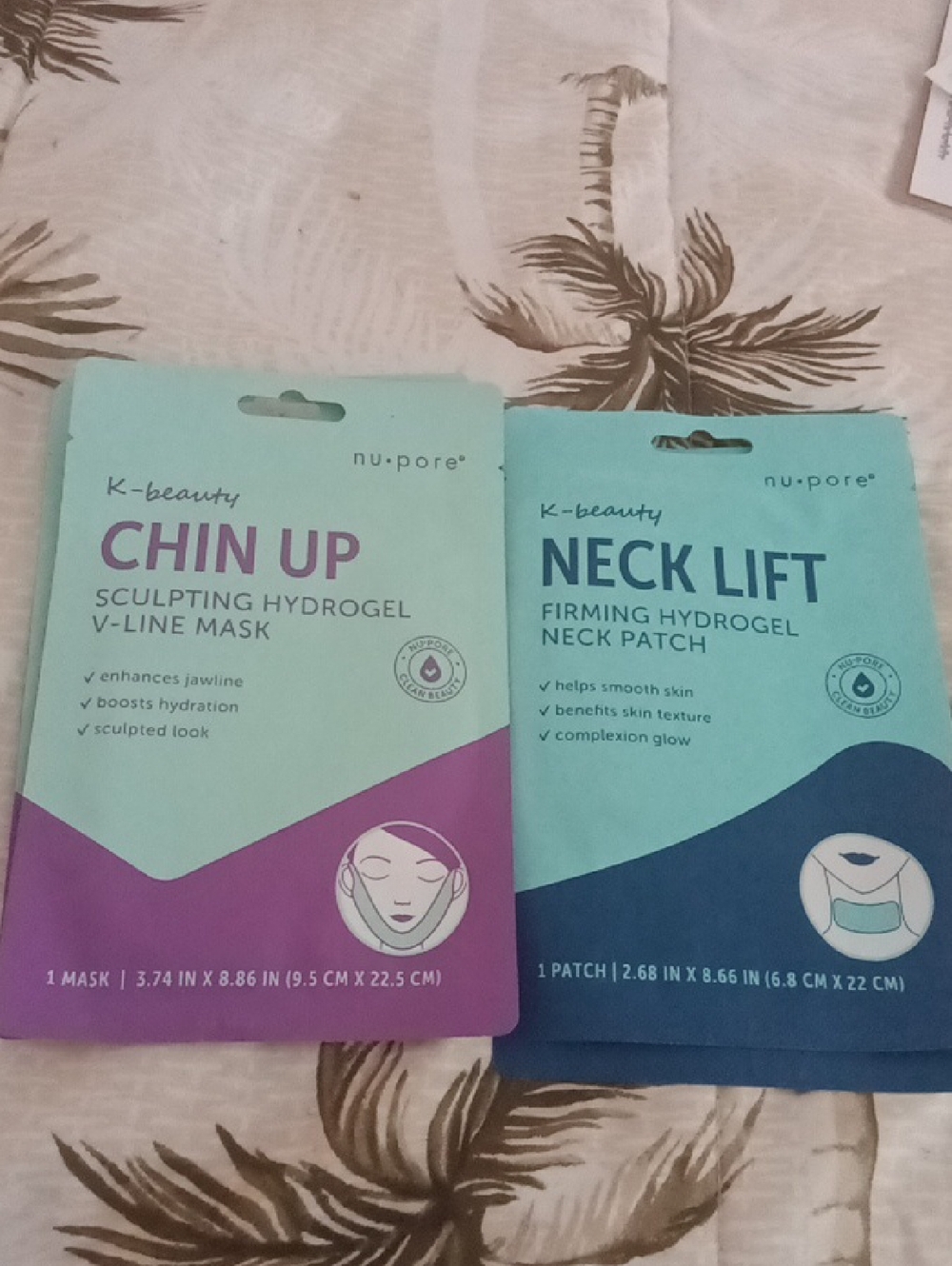 Chin Up Sculpting Hydrogel V-Line Mask - NECK LIFT Lot OfTwo Each